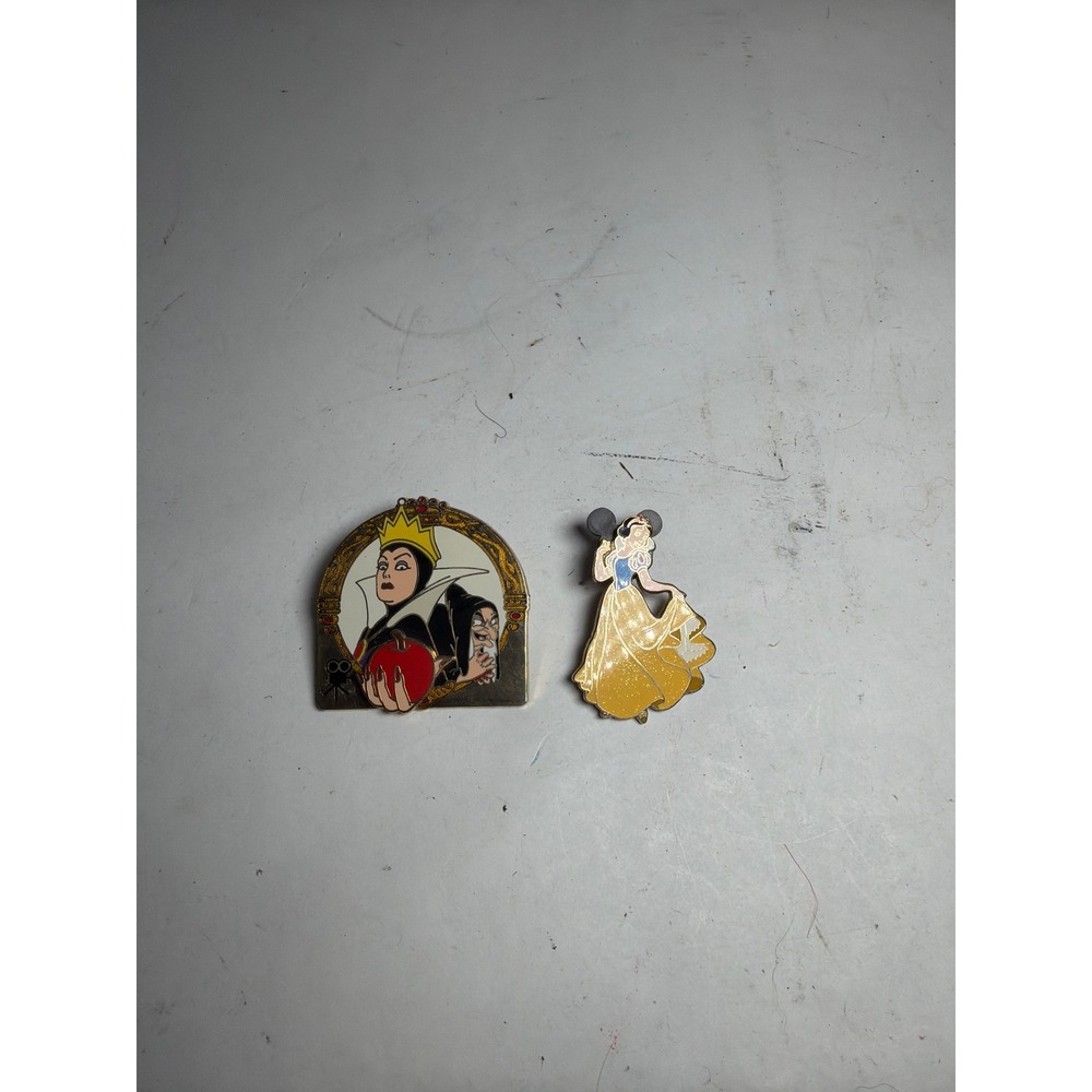 Disney Snow White Evil Queen LE 1000 Art of Disney Enamel Trading Pin Set 2pc